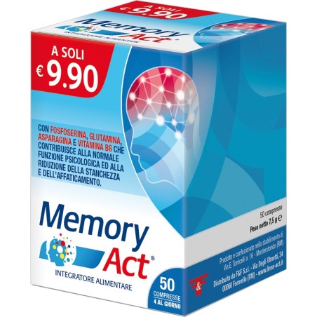 F&f Memory Act 50 Compresse F&f Memory Act 50 Compresse