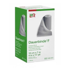 Lohmann & Rauscher Benda Elastica Dauerbinde F Alta Estensibilita' Compressione Leggera 10x700cm 1 Pezzo