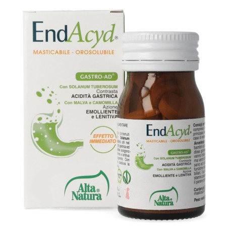 Alta Natura Endacyd 20 Compresse Masticabili Alta Natura Endacyd 20 Compresse Masticabili