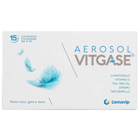 Gemavip Vitgase Aerosol 15 Flaconcini 5 Ml
