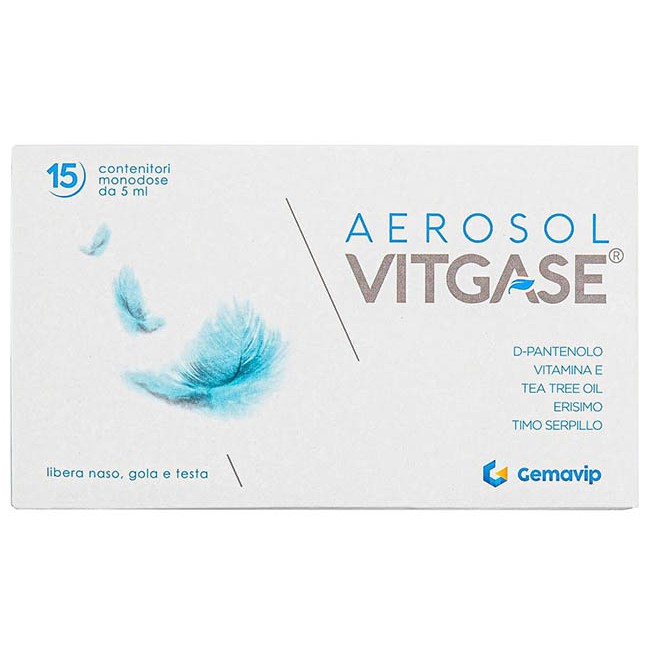 Gemavip Vitgase Aerosol 15 Flaconcini 5 Ml Gemavip Vitgase Aerosol 15 Flaconcini 5 Ml