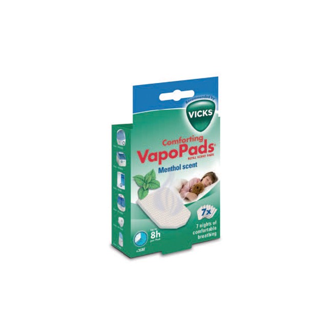 Gr Farma Vicks Vapopads Menthol Scent 7 Pezzi Gr Farma Vicks Vapopads Menthol Scent 7 Pezzi