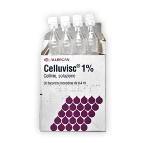 Celluvic 10 mg/ml Collirio lubrificante per secchezza oculare 30 fl