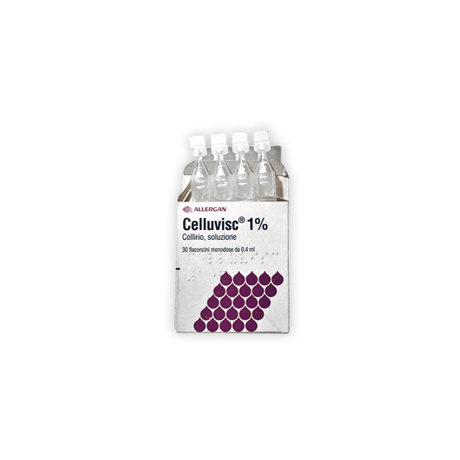 Celluvic 10 mg/ml Collirio lubrificante per secchezza oculare 30 fl