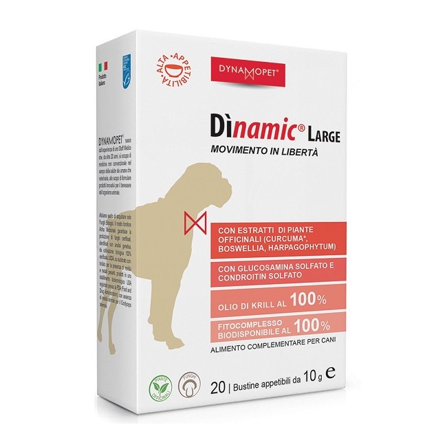 Dynamopet Dinamic Large 20 Bustine 10 G