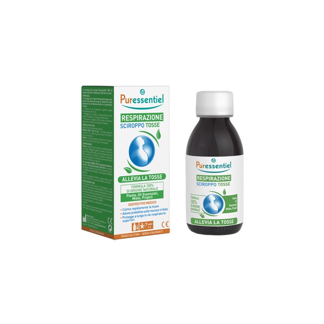 Alloga Italia Puressentiel Sciroppo Tosse Respirazione Dispositivo Medico 125 Ml