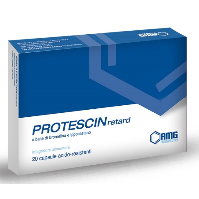 Amg Farmaceutici Protescin Retard 20 Capsule Amg Farmaceutici Protescin Retard 20 Capsule