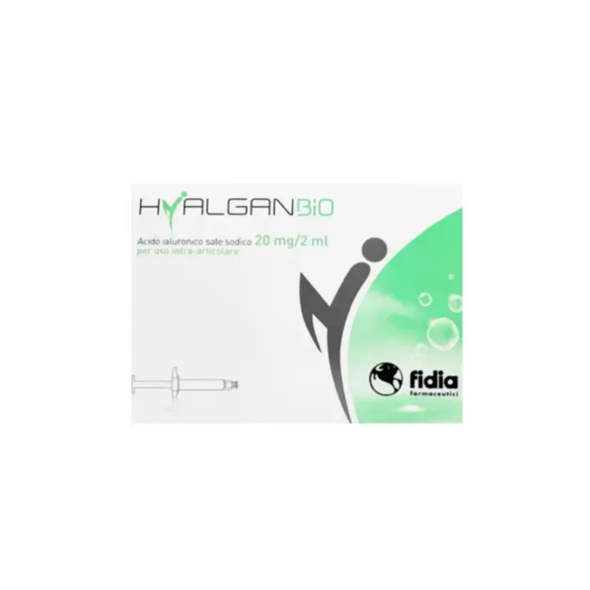 Fidia Farmaceutici Siringa Hyalganbio Intra-articolare 20mg 2 Ml 5 Pezzi Fidia Farmaceutici Siringa Hyalganbio Intra-articolare 20mg 2 Ml 5 Pezzi