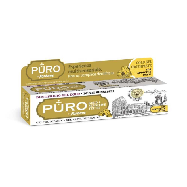Forhans Gold4White Dentifricio 75ml
