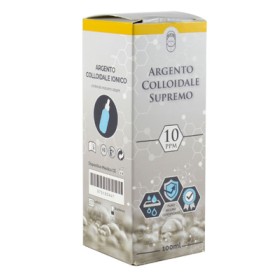 Punto Salute E Benessere Di S. Argento Colloidale Supremo 10ppm Certificato Con Contagocce 100 Ml