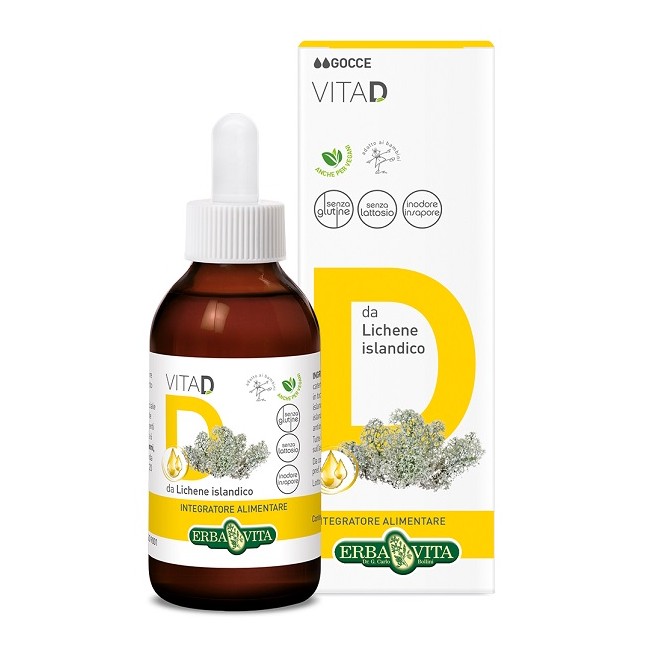 Erba Vita Vita D Gocce 50 Ml Erba Vita Vita D Gocce 50 Ml