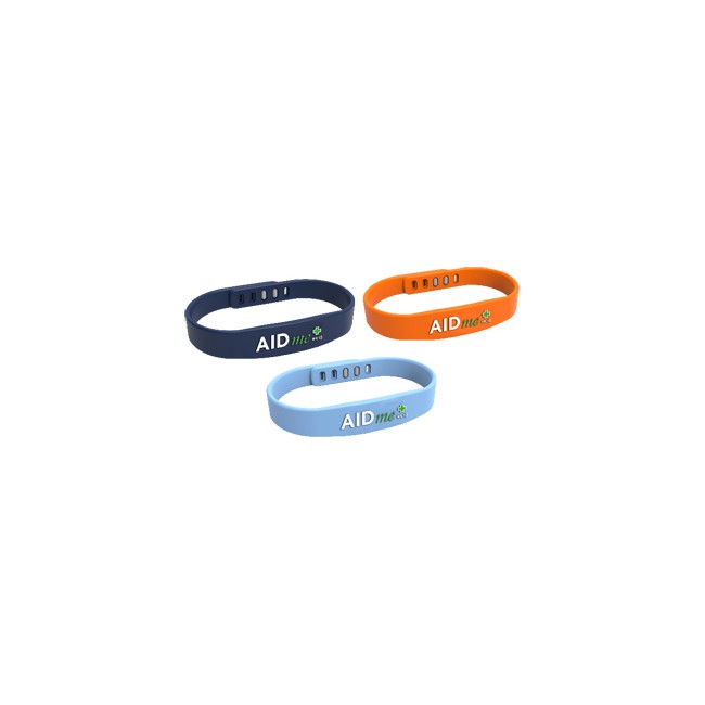 Audens Aidme Bracciale Salvavita Blu Con Sistema Nfc Audens Aidme Bracciale Salvavita Blu Con Sistema Nfc