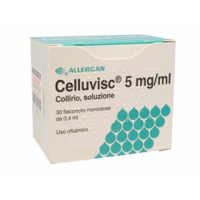 Celluvisc 5 mg/ml Collirio 30 flaconcini monodose da 0,4 ml