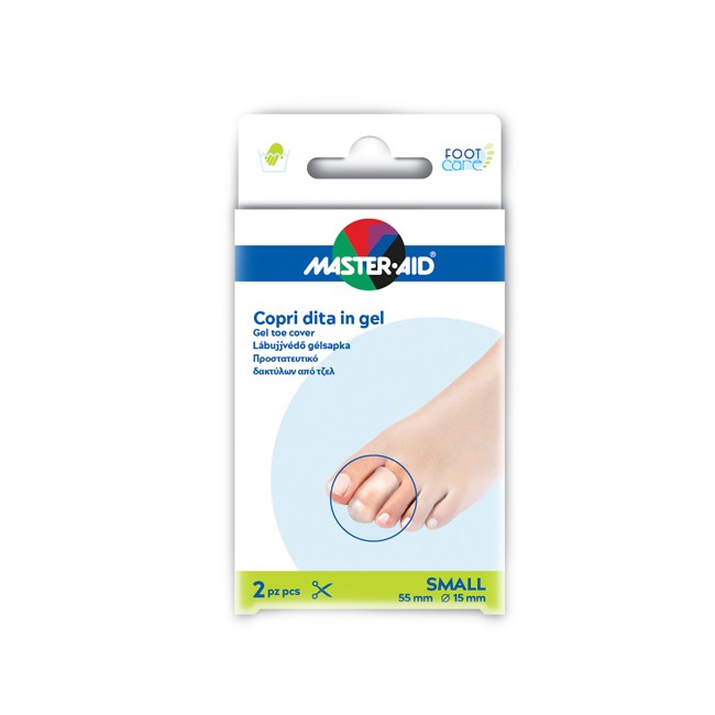 Pietrasanta Pharma Copri Dita Master-aid Footcare In Gel Small 2 Pezzi C1 Pietrasanta Pharma Copri Dita Master-aid Footcare In Gel Small 2 Pezzi C1