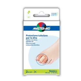 Pietrasanta Pharma Protezione Tubolare In Gel Master-aid Footcare Elasticizzato Small 7,5 Cm 15 Mm 2 Pezzi C4