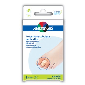 Pietrasanta Pharma Protezione Tubolare In Gel Master-aid Footcare Elasticizzato Large 7,5 Cm 20 Mm 2 Pezzi C5