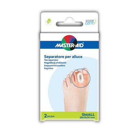 Pietrasanta Pharma Separatore Dita In Gel Master-aid Footcare Per Alluce Small 2 Pezzi D1