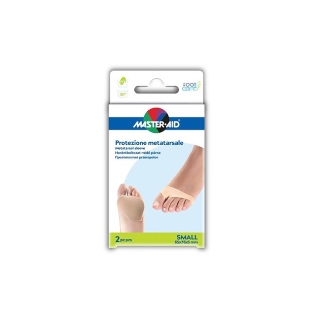 Pietrasanta Pharma Protezione In Gel E Tessuto Master-aid Footcare Per Metatarso Small 2 Pezzi G2 Pietrasanta Pharma Protezione In Gel E Tessuto Master-aid Footcare Per Metatarso Small 2 Pezzi G2