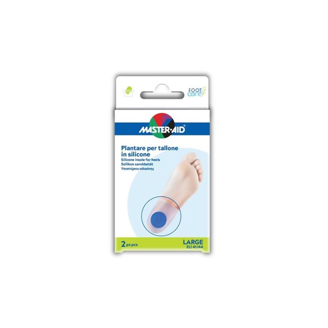 Pietrasanta Pharma Talloniera In Due Tipologie Di Silicone Master-aid Footcare Large 2 Pezzi F4 Pietrasanta Pharma Talloniera In Due Tipologie Di Silicone Master-aid Footcare Large 2 Pezzi F4