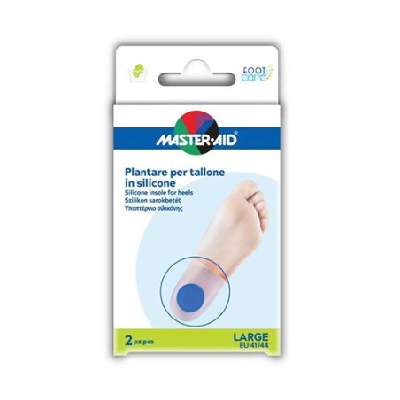 Pietrasanta Pharma Talloniera In Due Tipologie Di Silicone Master-aid Footcare Large 2 Pezzi F4