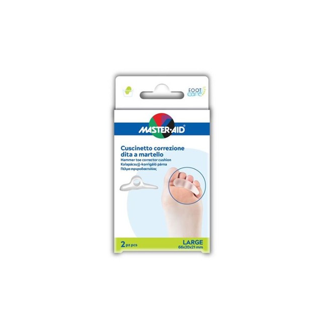 Pietrasanta Pharma Correttore Dita A Martello Master-aid Footcare Large 2 Pezzi C13 Pietrasanta Pharma Correttore Dita A Martello Master-aid Footcare Large 2 Pezzi C13