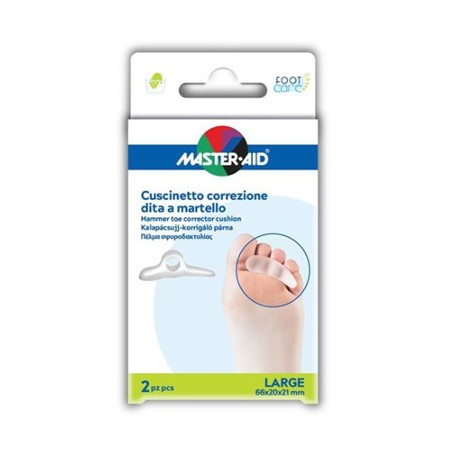 Pietrasanta Pharma Correttore Dita A Martello Master-aid Footcare Large 2 Pezzi C13