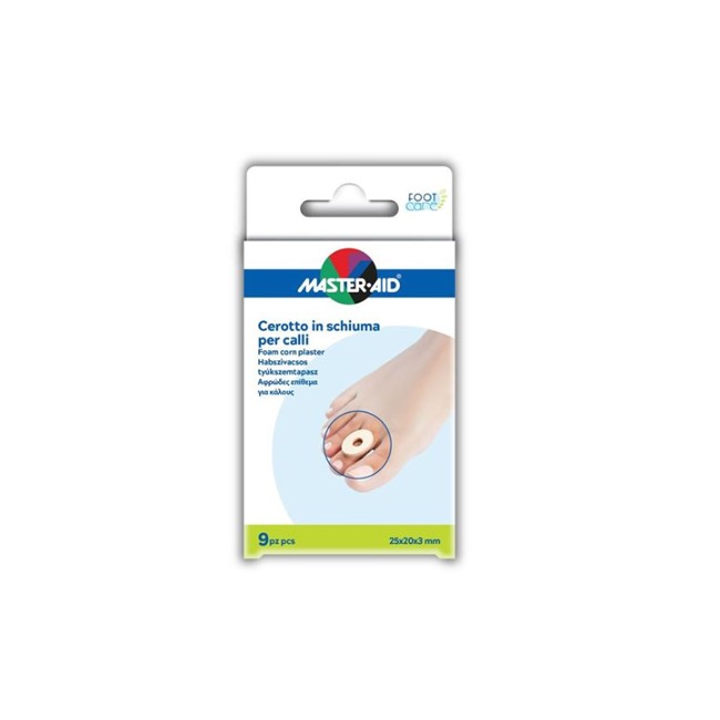 Pietrasanta Pharma Cerotto Calli Master-aid Footcare In Schiuma Pu 3 Mm 9 Pezzi B9 Pietrasanta Pharma Cerotto Calli Master-aid Footcare In Schiuma Pu 3 Mm 9 Pezzi B9