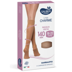 Sauber Linea Charme 140D Gambaletto Nero TG. 2