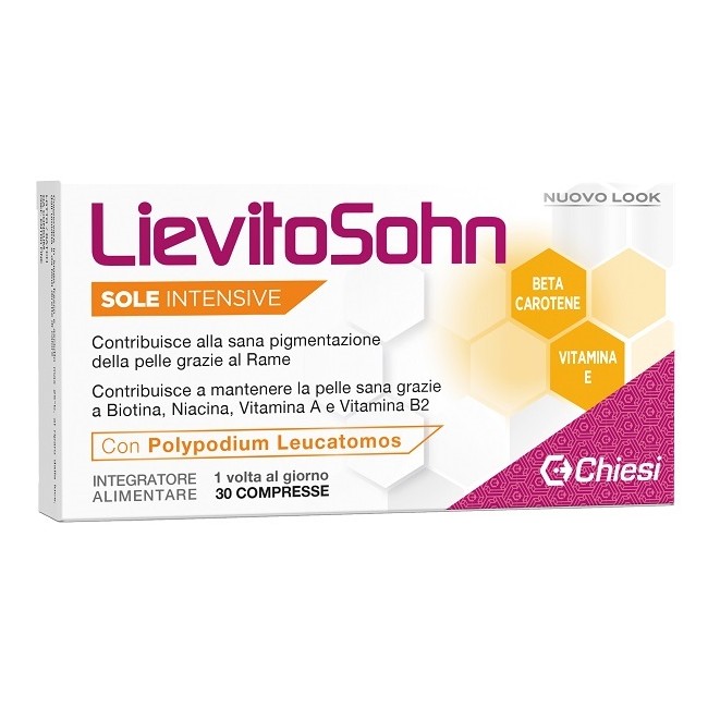 Chiesi Farmaceutici Lievitosohn Sole Intensive 30 Compresse