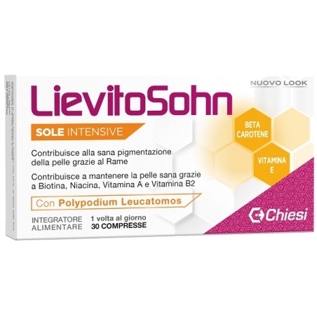 Chiesi Farmaceutici Lievitosohn Sole Intensive 30 Compresse Chiesi Farmaceutici Lievitosohn Sole Intensive 30 Compresse
