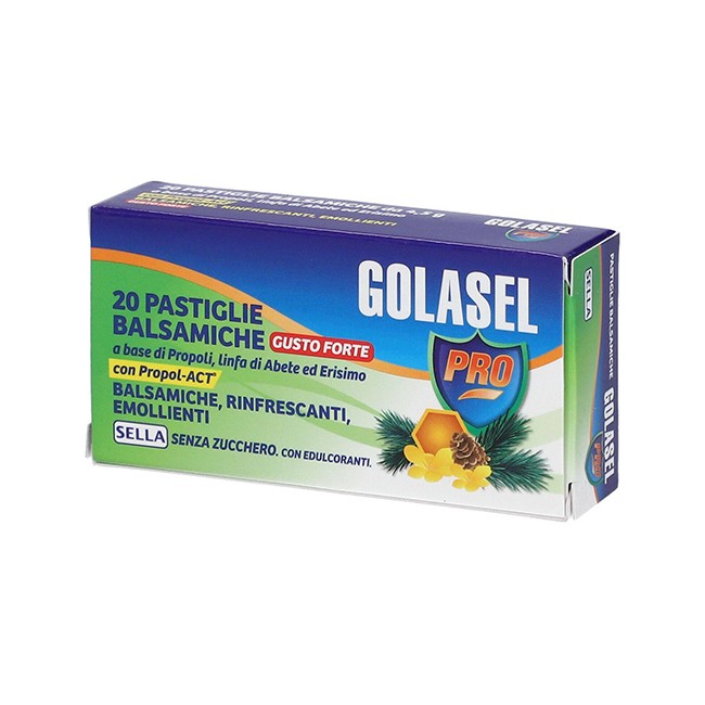 Sella Golasel Pro 20 Pastiglie Balsamiche Forti