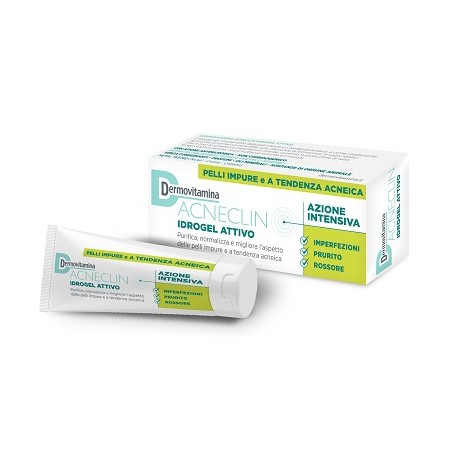 Pasquali Dermovitamina Acneclin Idrogel Attivo Azione Intensiva 40 Ml Pasquali Dermovitamina Acneclin Idrogel Attivo Azione Intensiva 40 Ml