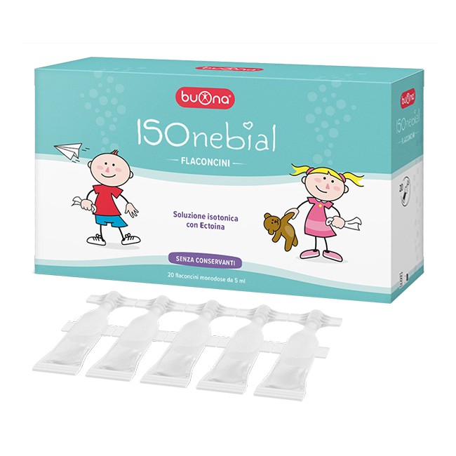 Buona Isonebial Flaconcini Soluzione Isotonica 0,9% Con Aggiunta Di Ectoina 20x5 Ml
