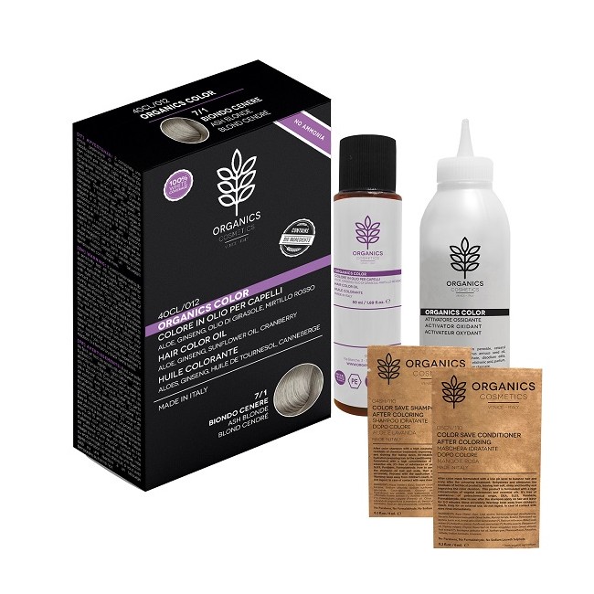 Sma Organics Pharm Organic Color 7/1 Biondo Cenere