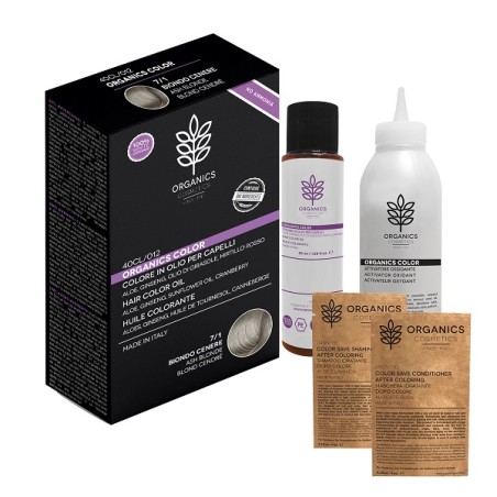 Sma Organics Pharm Organic Color 7/1 Biondo Cenere Sma Organics Pharm Organic Color 7/1 Biondo Cenere