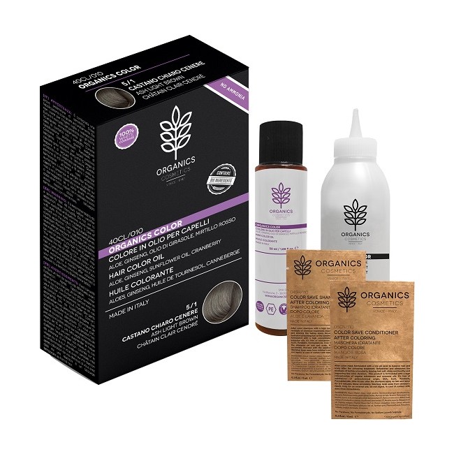 Sma Organics Pharm Organic Color 5/1 Castano Chiaro Cenere