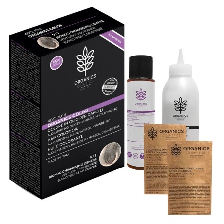 Sma Organics Pharm Organic Color 9/1 Biondo Chiarissimo Cenere