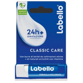Beiersdorf Labello Classic Care Stick 24h Idratazione Fondente Sulle Labbra 5,5 Ml