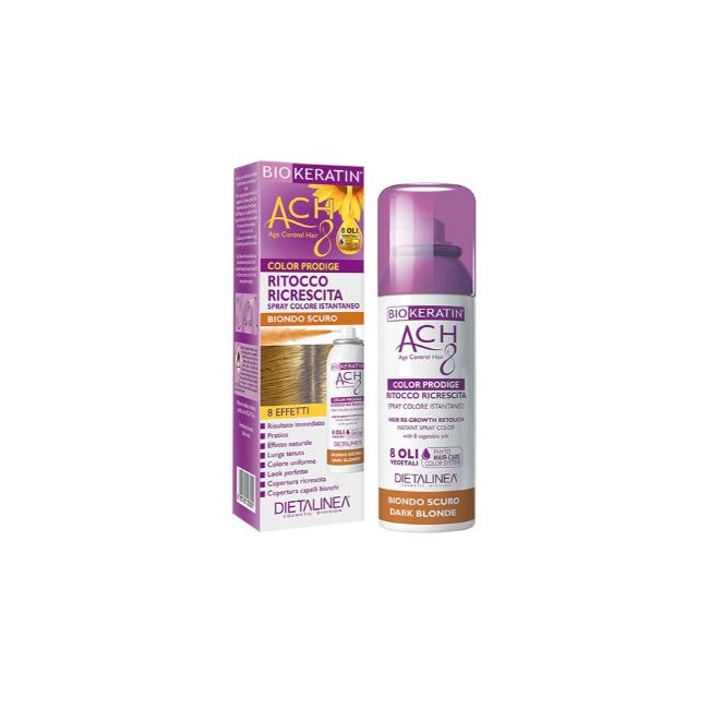 Gdp - General Dietet. Pharma Biokeratin Ach8 Color Prodige Ritocco Ricrescita Biondo Scuro 75 Ml Dietalinea