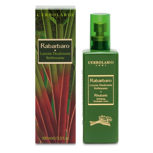 L'erbolario Rabarbaro Lozione Deodorante Rinfrescante 100 Ml L'erbolario Rabarbaro Lozione Deodorante Rinfrescante 100 Ml