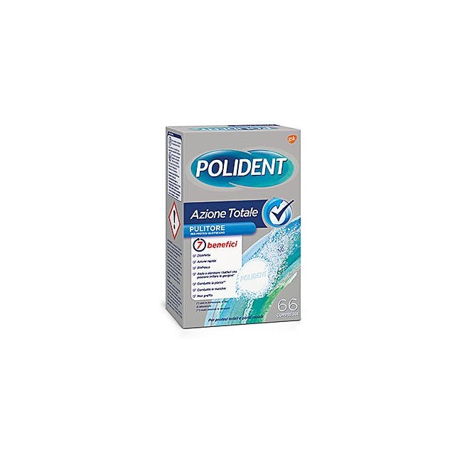 Haleon Polident Azione Totale 66 Compresse Pulitore Per Protesi Quotidiano Haleon Polident Azione Totale 66 Compresse Pulitore Per Protesi Quotidiano