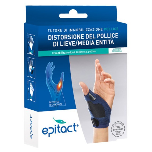 Qualifarma Epitact Tutore Immobilizzazione Pollice Mano Sinistra L Qualifarma Epitact Tutore Immobilizzazione Pollice Mano Sinistra L