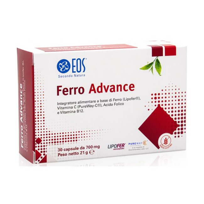 Eos Secondo Natura Eos Ferro Advance 30 Capsule Eos Secondo Natura Eos Ferro Advance 30 Capsule