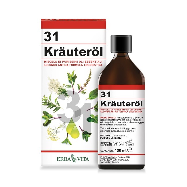 Erba Vita Krauterol 31 Liquido 100 Ml Erba Vita Krauterol 31 Liquido 100 Ml