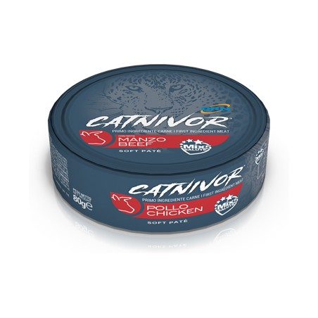 Nextmune Catnivor Manzo 80 G
