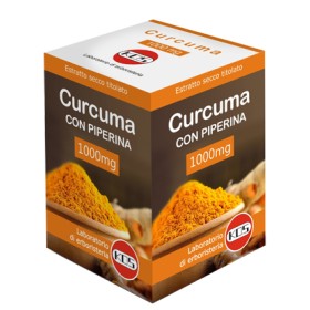 Kos Curcuma Con Piperina 1 G 30 Compresse Ovali