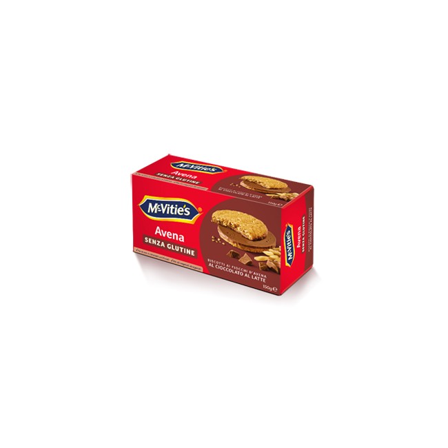 Pladis Global Mc Vitie's Avena Al Cioccolato Al Latte Senza Glutine 150 G