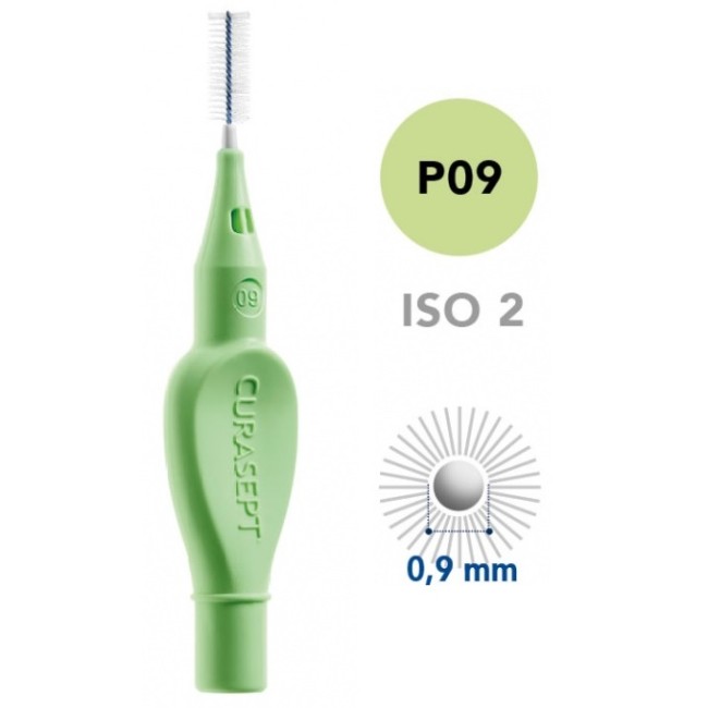 Curasept Proxi P09 Verde Chiaro/light Green 5 Pezzi Curasept Proxi P09 Verde Chiaro/light Green 5 Pezzi
