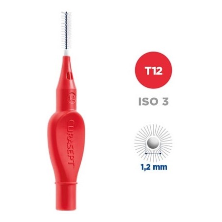 Curasept Proxi T12 Rosso/red 5 Pezzi