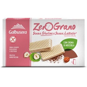 Galbusera Zerograno Wafer Nocciola 180 G